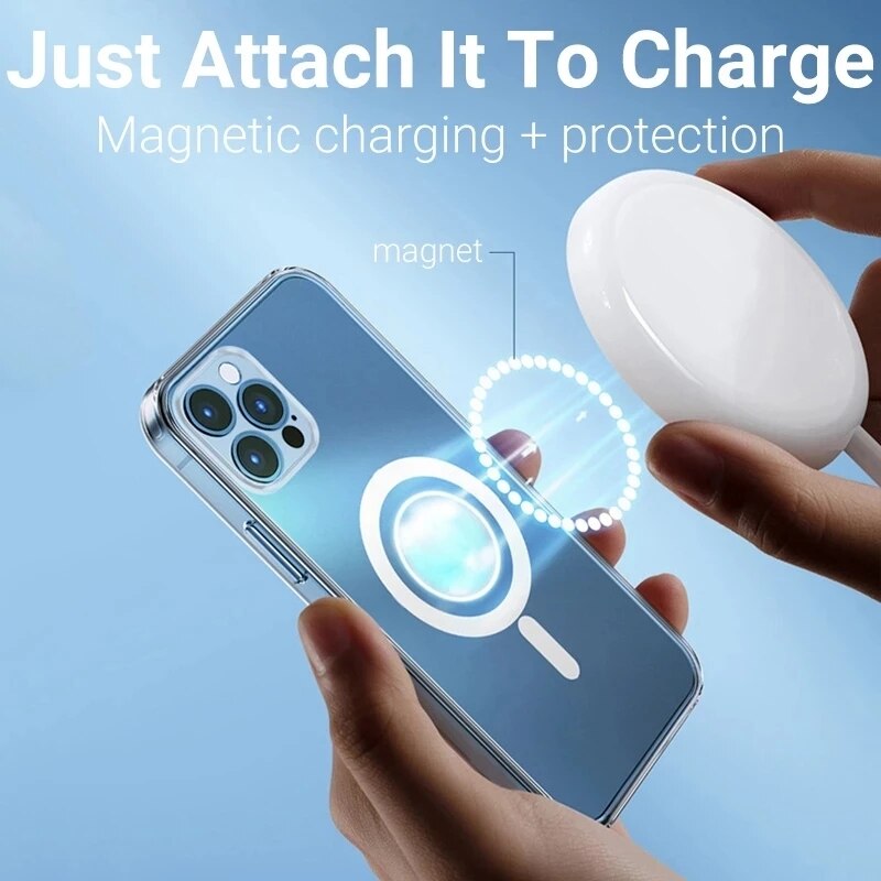 Magnetic Transparent Protection Case